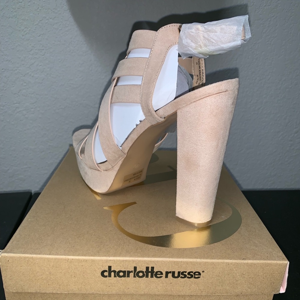 Charlotte Russe, Soft Pink Stiletto, New with Box